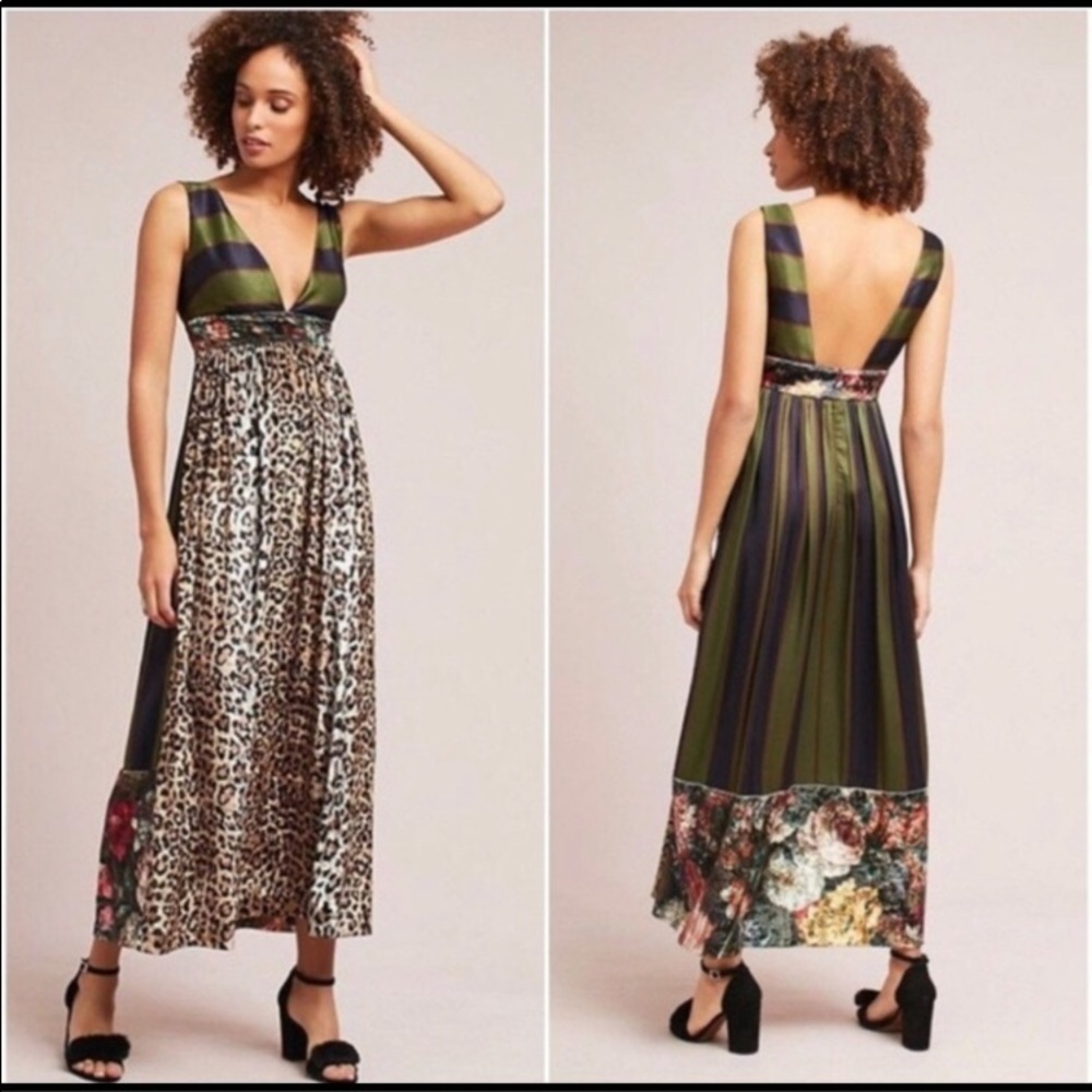Anthropologie Mariagrazia Panizzi Carletta dress M